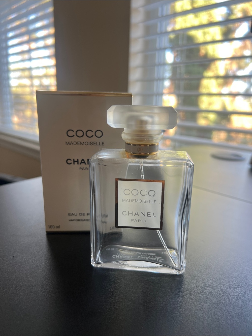 Chanel Empty Perfume Bottle and Box
